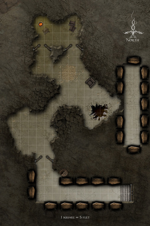 Map from Dungeon Magazine 221